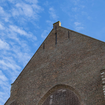 Gevel van Jacobuskerk Renesse