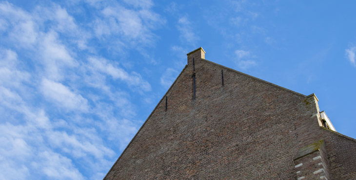 Gevel van Jacobuskerk Renesse