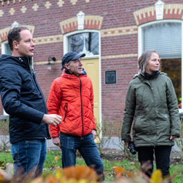  Bezoek aan een historische boerderij in Zaamslag in het kader van het Project Betere Bestemming voor de Boerderij