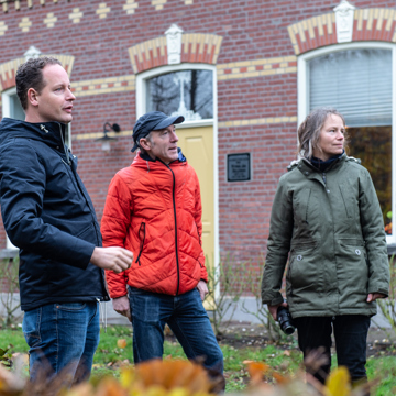  Bezoek aan een historische boerderij in Zaamslag in het kader van het Project Betere Bestemming voor de Boerderij