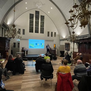 De startbijeenkomst van de kerkenvisie in de gemeente Hulst. 