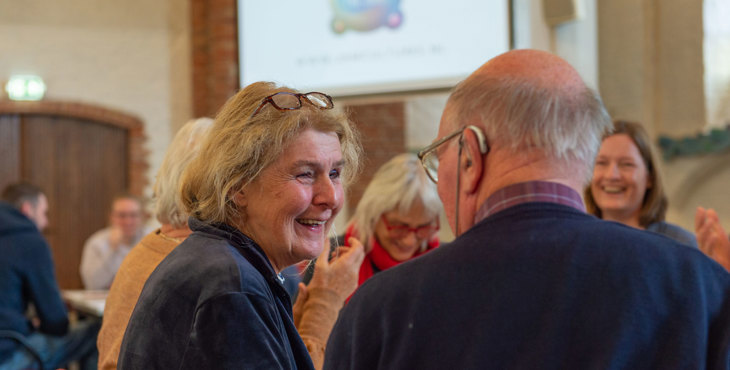 Elkaar inspireren en kennis delen tijdens de Contactdag 2022 voor erfgoedvrijwilligers in de Historische Kerk Souburg.