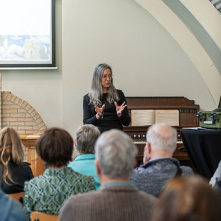 Daniëlle Otten van Erfgoed Zeeland vertelt over het project Reizen in de Tijd.