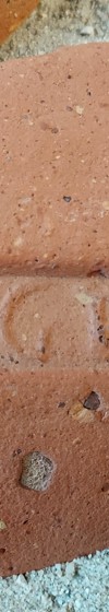 Romeinse imbrex (nokdakpan) met de stempel CGPF (Classis Germanica Pia Fidelis).