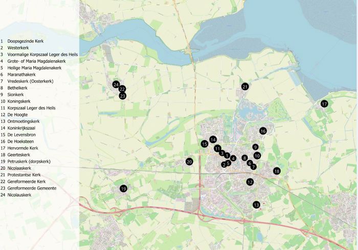 Gemeente Goes overzichtskaart