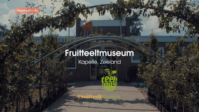Header promotiefilm van het Fruitteeltmuseum voor MuseumTV