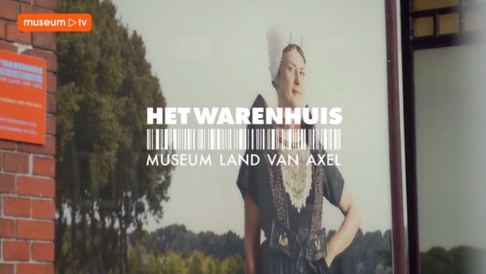 Header promotiefilm van Het Warenhuis, Museum Land van Axel voor MuseumTV