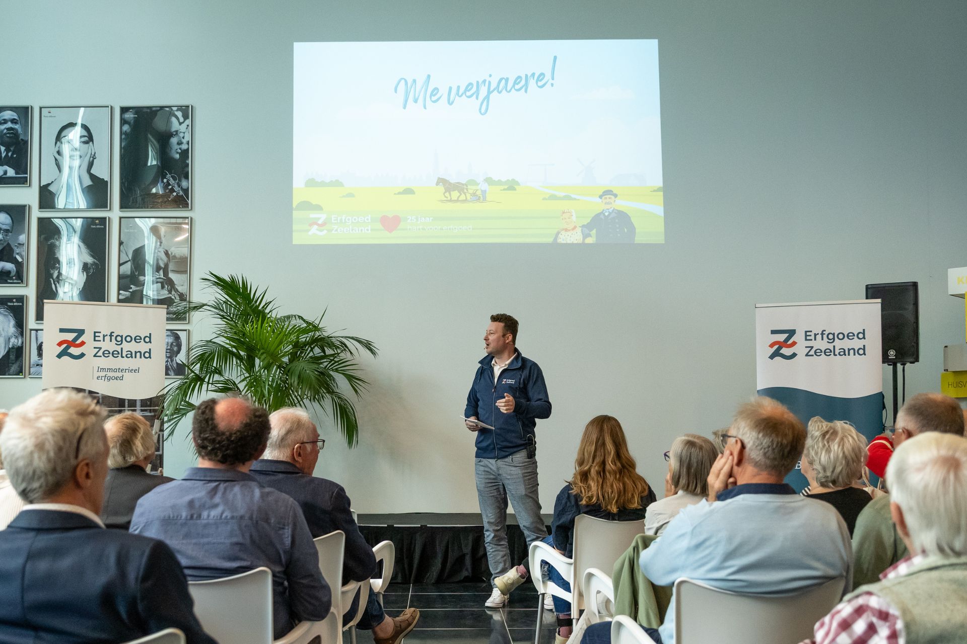 Directeur Wilco Blaak opent de Erfgoed Ontmoetdag 2026.