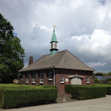 Het kerkgebouw van de Vrije Evangelische Gemeente in Bath.