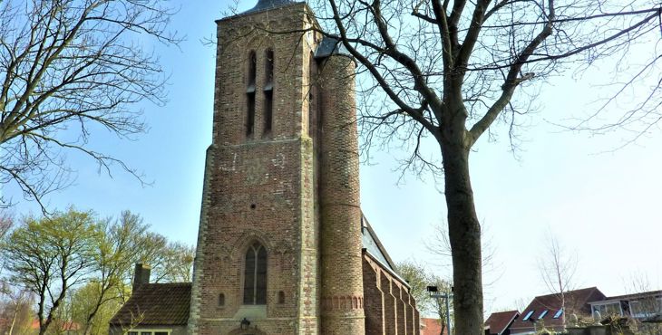 De PKN Dorpskerk in Ritthem.