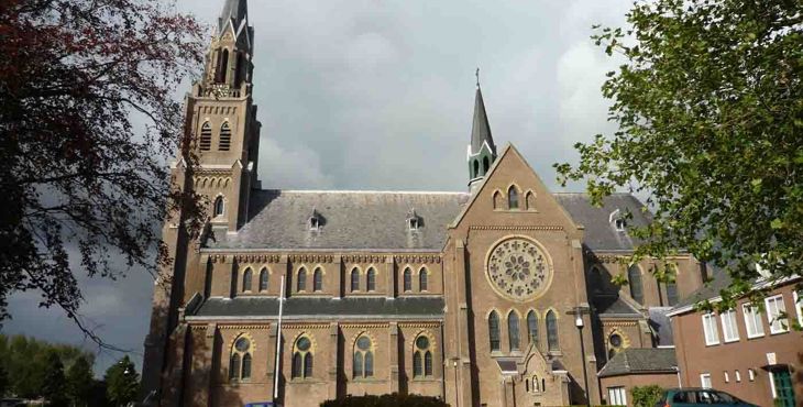 De Heilige Willibrordes kerk in 