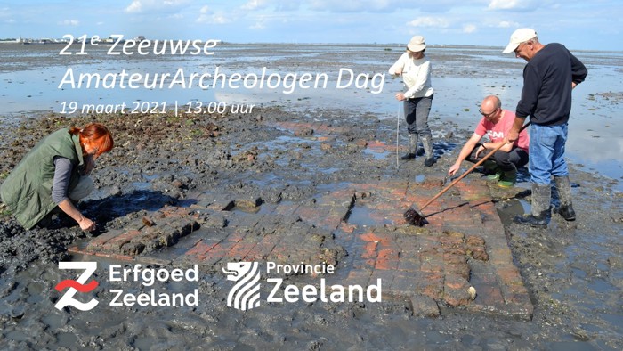 Openingsdia van de Zeeuwse AmateurArcheologen Dag op 19 maart 2021.