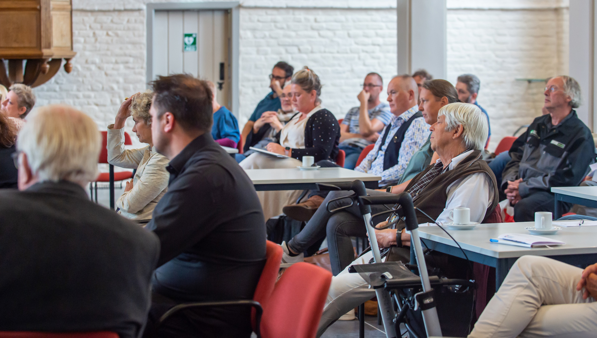 Plenaire discussie: erfgoedvrijwilligers en medewerkers van overheden.