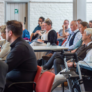 Plenaire discussie: erfgoedvrijwilligers en medewerkers van overheden.