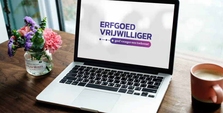 Campagnebeeld van het landelijke project Erfgoedvrijwilliger.