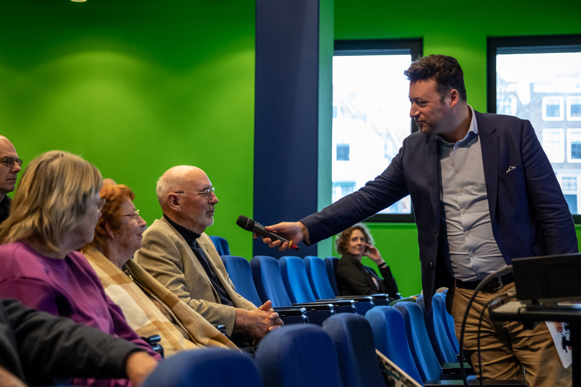 Wilco Blaak, directeur van Erfgoed Zeeland, was dagvoorzitter.