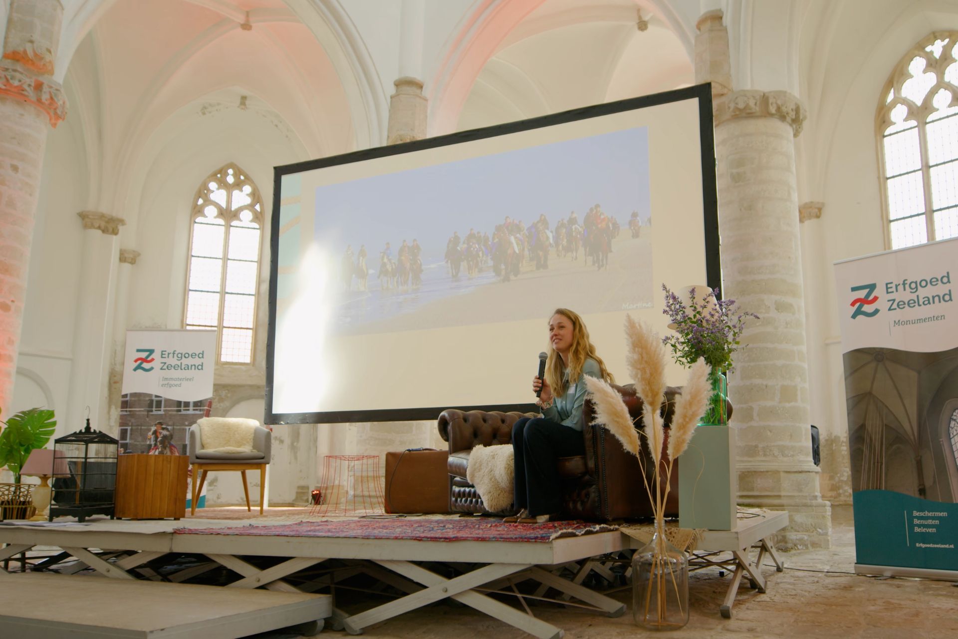 Workshop erfgoedbeleid maken in 30 minuten met Kelly Warnaar-Boender.