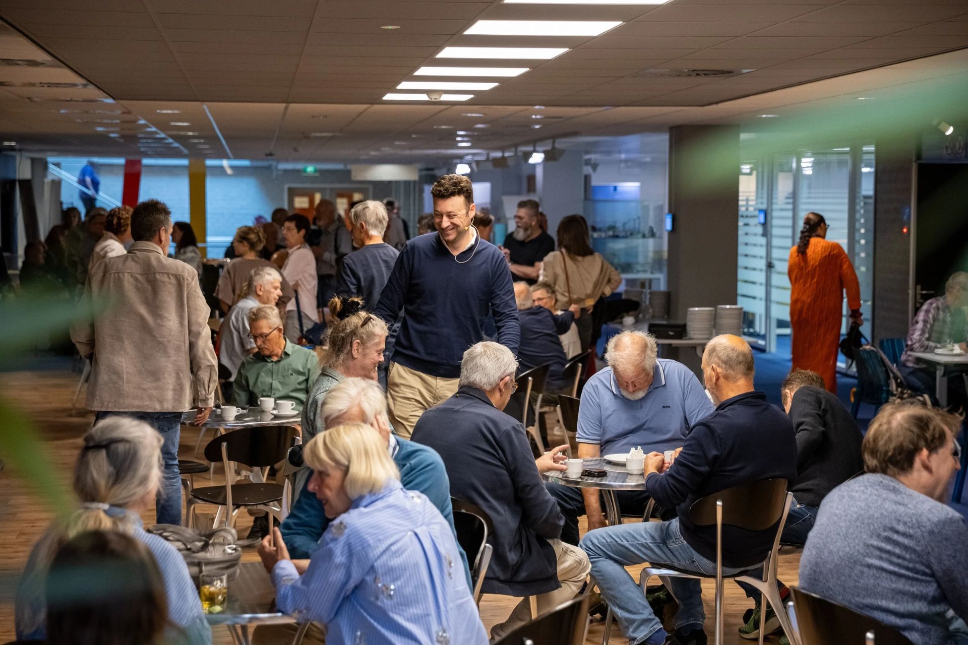 Een dag vol verhalen, ontmoetingen en gesprekken.