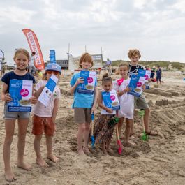 Na afloop ontvingen de kinderen een certificaat voor het Romeinse fort.
