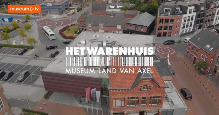 Header promotiefilm van Het Warenhuis, Museum Land van Axel voor MuseumTV