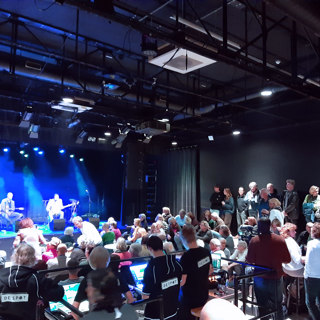 Impressie van de zaal tijdens het Songs from the Heart concert op 25 januari 2024.