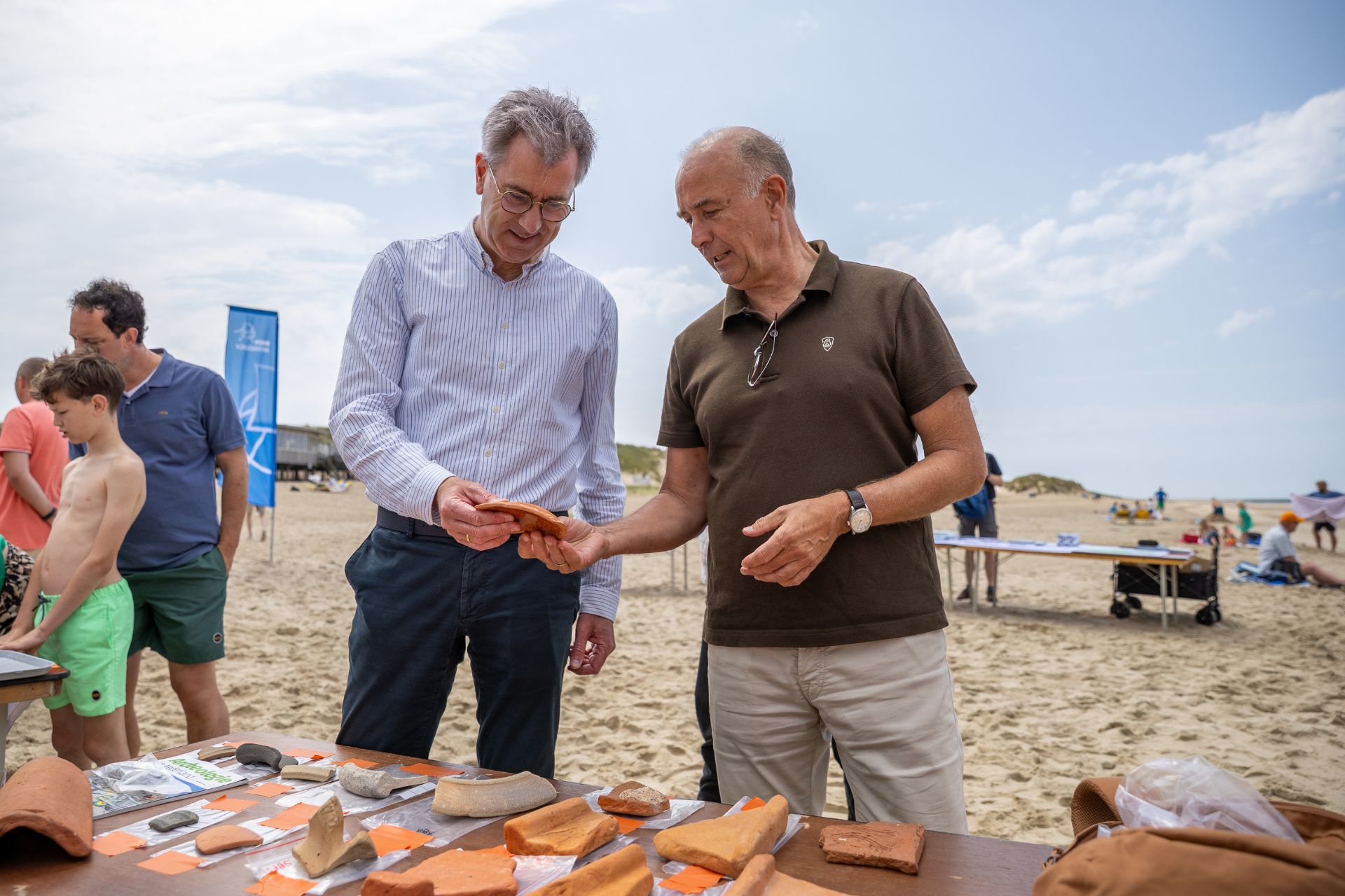 Harry van der Maas (links) en Jeroen van den Brande (rechts) (foto Wesley Versteeg).