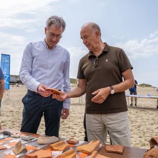 Harry van der Maas (links) en Jeroen van den Brande (rechts) (foto Wesley Versteeg).
