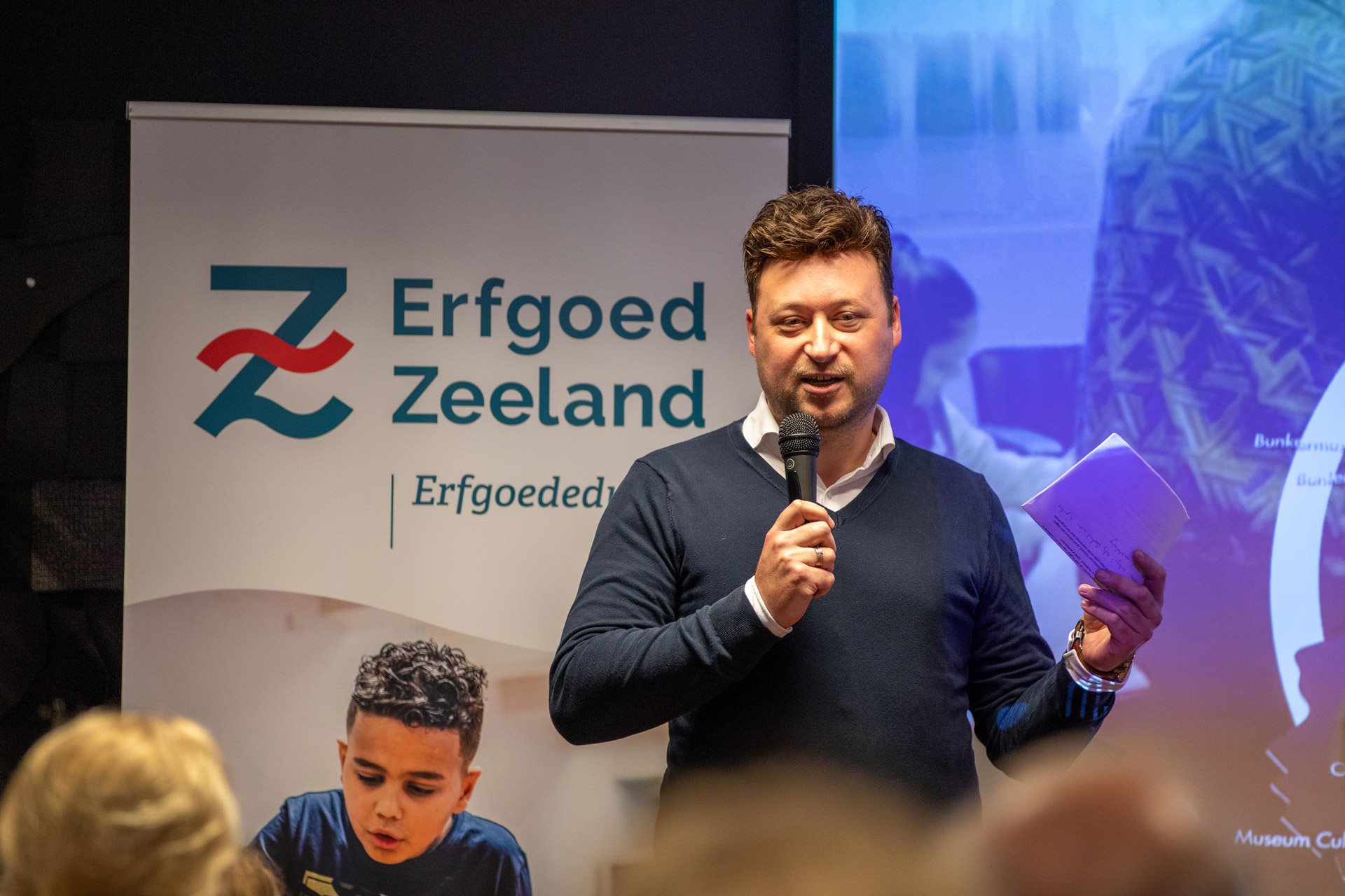 Wilco Blaak (directeur Erfgoed Zeeland) heette iedereen welkom.