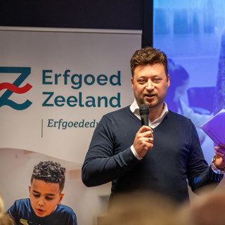 Wilco Blaak (directeur Erfgoed Zeeland) heette iedereen welkom.