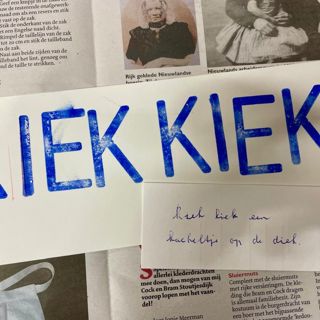Zeeuwse woorden stempelen.