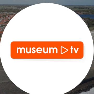Banner met logo museumTV.