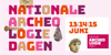 Banner Nationale Archeologiedagen 13, 14, 15 juni.