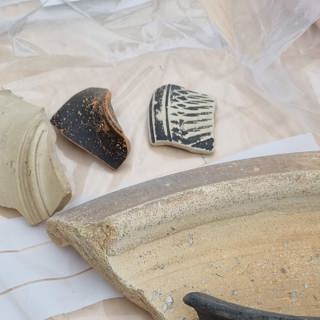 Gedocumenteerde strandvondsten uit de Romeinse tijd.