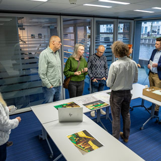 Marktdeel: bij Alexander Lehouck.