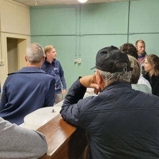 Een kijkje in de keuken van de Koude Oorlog-bunker: doosjes ingeblikte witte bonen.