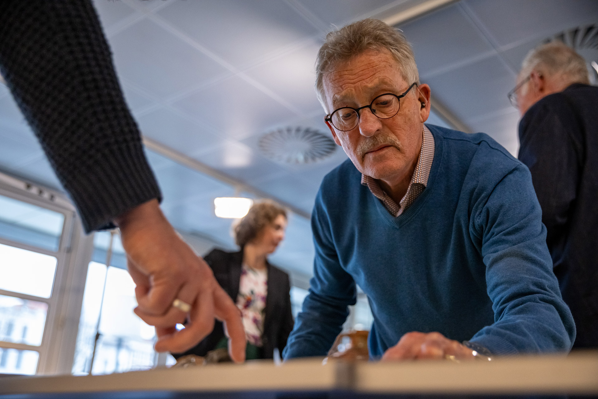 Marktdeel: bij Karel-Jan Kerckhaert.