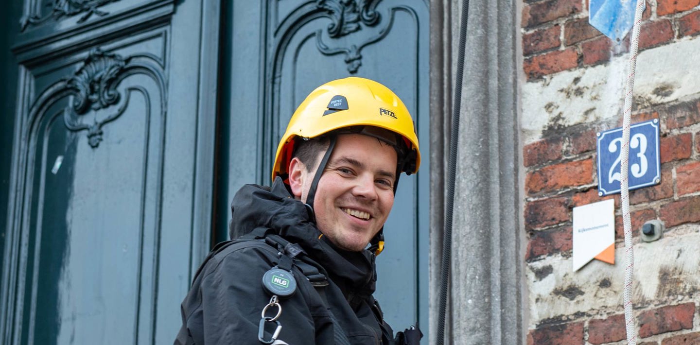 Monumentenwachter Sem de Paauw was een van de drie finalisten van de Monumententalentprijs 2023.