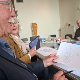 Verdronken verhalen illustreren en elkaar inspireren.