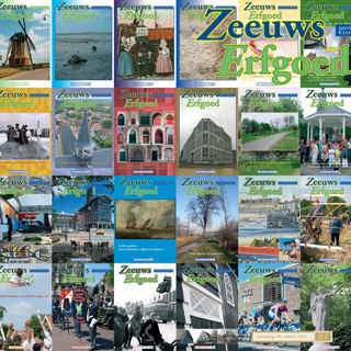 Collage van omslagen op het maartnummer van tijdschrift 